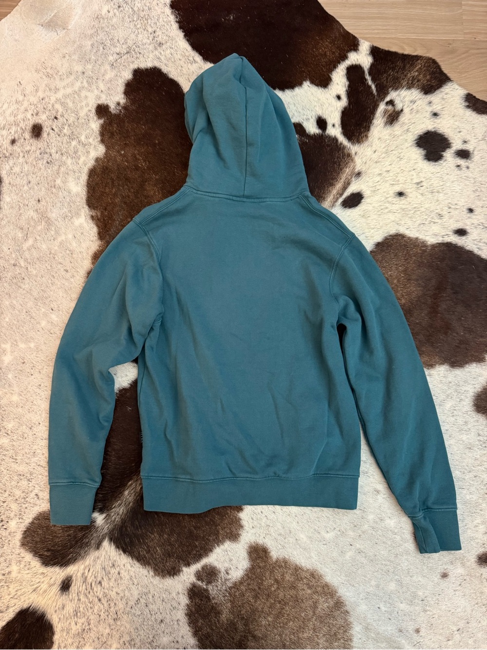 Sitka men’s Teal Pullover Hoodie Jacket - Picture 3 of 3